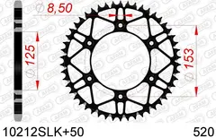 AFAM Bakdrev 520 St&#229;l SLK+ CR/ CRF+ CR/CRF/XR 125-650cc