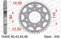 AFAM Bakdrev, Stål #530 - Honda CBR/CBX/FT/VF