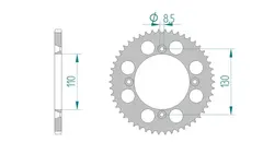 AFAM Bakdrev 420 St&#229;l - Honda CR80/85
