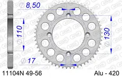 AFAM Bakdrev, Alu #420 - CR80/85, 55 CR80 96-02, CR85 05-07