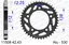 AFAM Bakdrev, Aluminium #530 - Honda CB900F 02-07, CB600F 91-96