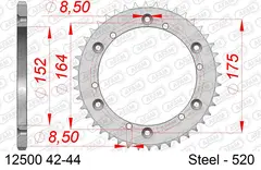 AFAM Bakdrev, Stål #520 - Yamaha DT/IT/SR/TT/YTZ