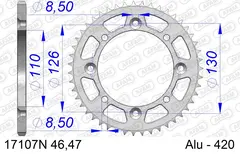 AFAM Bakdrev Alu. KX65/RM65 AFAM Bakdrev i H&#248;y Kvalitet