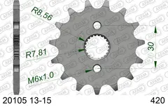 AFAM Framdrev #420 - Honda CR/CRF/XR CR80/85, CRF50/70, XR50/70cc