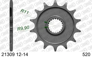 AFAM Framdrev #520 - Gas Gas/Yamaha EC250/300F,WR250F/R/X,YZ125/250F