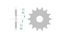 AFAM Framdrev #520 SC
