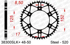 AFAM Bakdrev #520 SLK+ - Beta 250/300, RR125/200/250/300/350/390/400++
