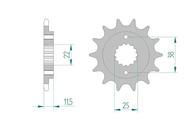 AFAM Framdrev  520 