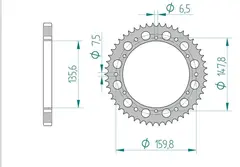 Bakdrev, Aluminium #428