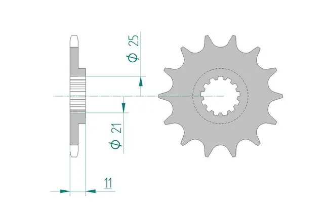 AFAM Framdrev #520 SC 