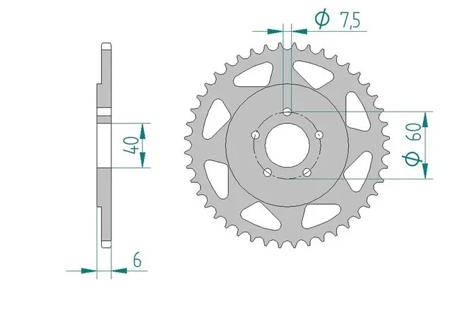 Bakdrev, Aluminium #420 S/C 