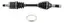 All Balls HD-Drivaksling- Polaris HD, Bakre V/H, 400/450/500/570/700/800cc