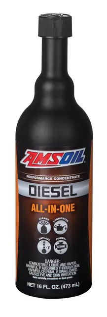 AMSOIL Diesel All-In-One** 16-oz. Flaske** - 0,47L Flaske 