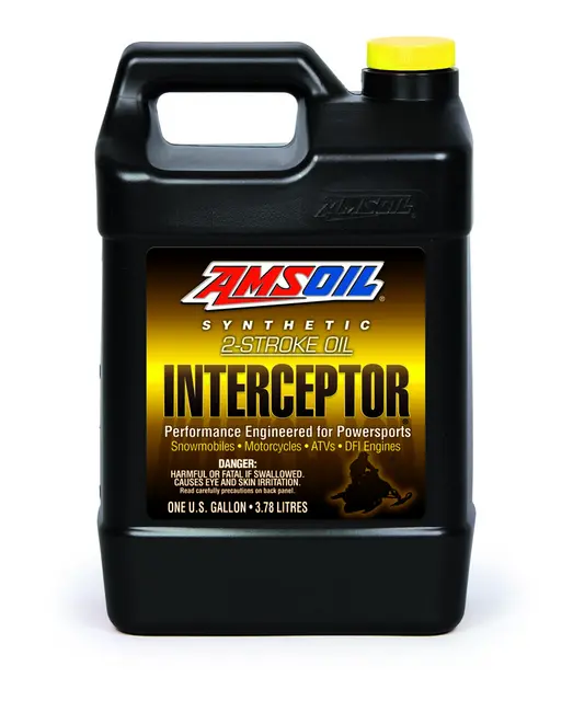 AMSOIL INTERCEPTOR® Syn. 2-Stroke Olje 1 Gallon Dunk- 3,78L 