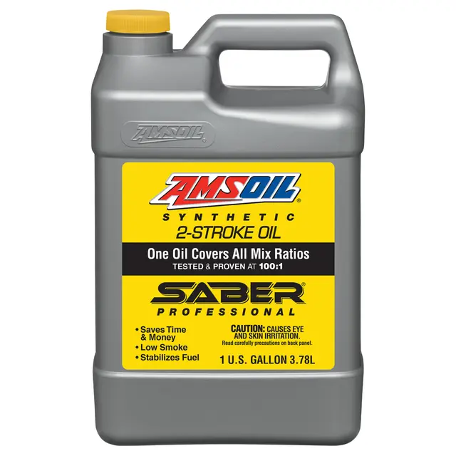 AMSOIL Saber® Pro Syn. 100:1 Mix 2T Olje 1 Gallon Dunk- 3,78L 