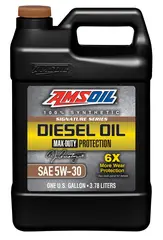 AMSOIL 5W-30 Max-Duty Syn. Dieselolje 1 Gallon Dunk- 3,78L