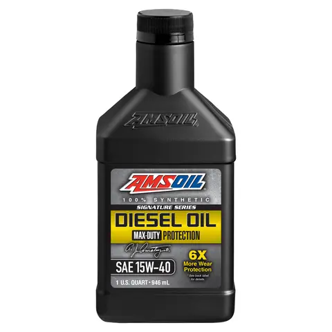 AMSOIL Signature Max-Duty Diesel- 15W-40 Finnes i flere varianter