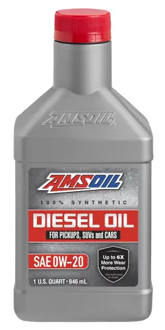 AMSOIL 0W-20 Syn. Dieselolje Finnes i flere varianter