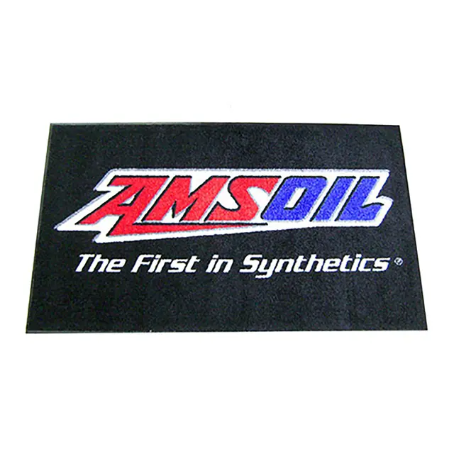 AMSOIL Gulvmatte 3x5''/92x153cm Solid nylon med logo, vaskbar. 