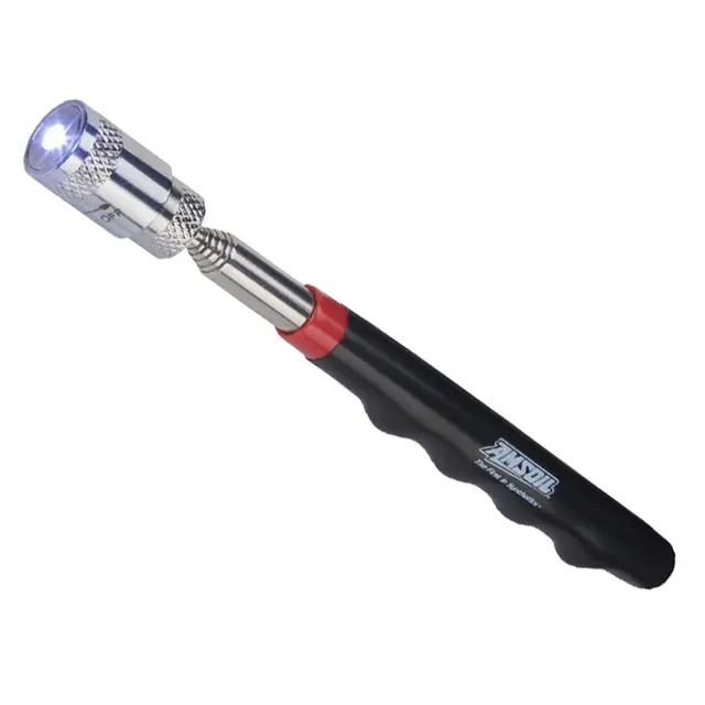 AMSOIL Teleskopisk Magnet 80cm m/lys Løfter ca 1.3kg 