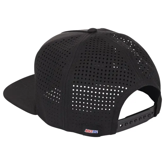 AMSOIL Caps Sort, Flexfit Flat Black Performance Cap 
