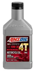 AMSOIL 10W-30 100% Syn. 4T MC Olje Quart - 0,946L
