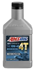 AMSOIL 10W-40 100% Syn. 4T MC Olje Finnes i flere varianter