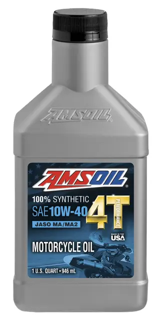 AMSOIL 10W-40 100% Syn. 4T MC Olje Finnes i flere varianter 