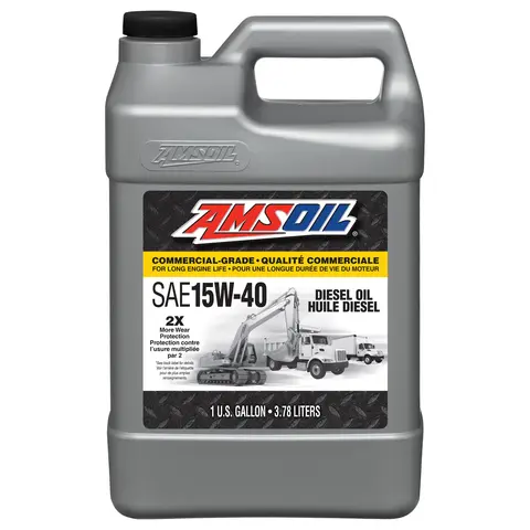 AMSOIL Delsyntetisk Diesel Olje 15W-40 Finnes i flere varianter