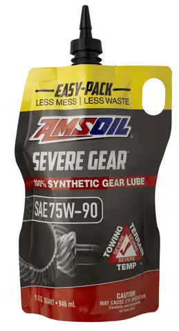 AMSOIL Severe Gear, GL5 LS - 75W-90 Finnes i flere varianter