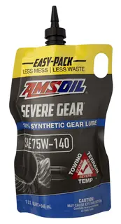 AMSOIL SG® SAE 75W-140 Syn Gearolje - LS Finnes i flere varianter