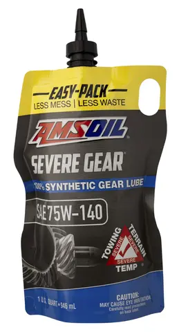 AMSOIL Severe Gear, GL5 LS - 75W-140 Finnes i flere varianter