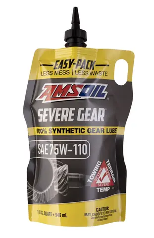 AMSOIL Severe Gear, GL5 LS - 75W-110 Finnes i flere varianter