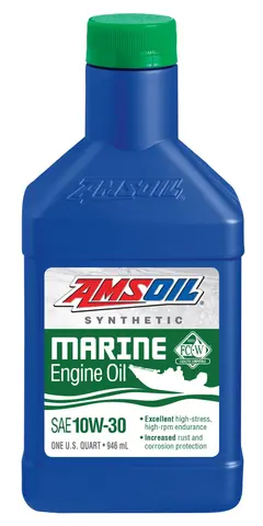 AMSOIL 4T Marine 10W-30 Finnes i flere varianter