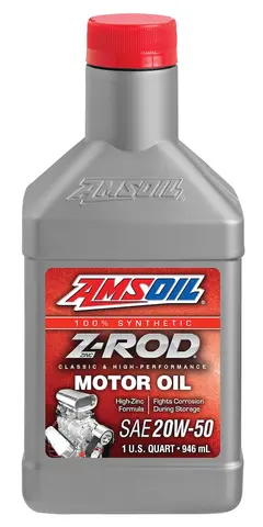 AMSOIL SAE 20W-50 Z-ROD™ Syn. Motorolje Quart - 0,946L