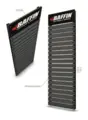 Baffin Utstillingsvegg - 185x66 Hyller må bestilles utenom