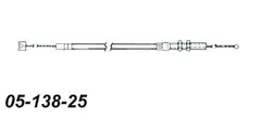 Bremsewire Arctic Cat OEM: 0109-407, 0115-188