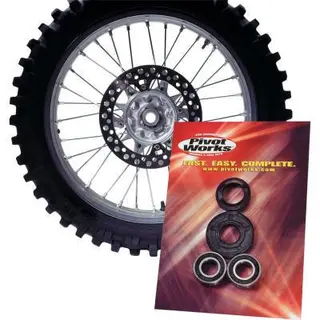Pivot Works Hjullagersett FH - Kawa/Suzu KX65,KX80,KX85,KX100,KLX140 &#39;-18, RM100