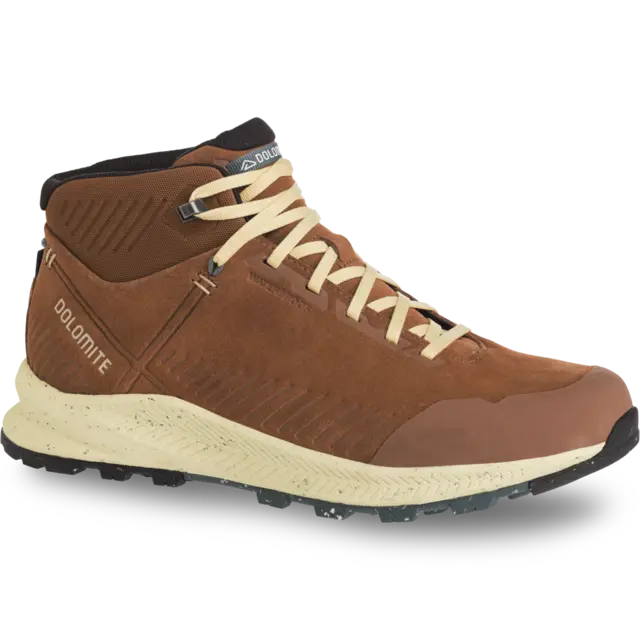 Dolomite Carezza Lær Mid WP - Herre Sepia Brown 