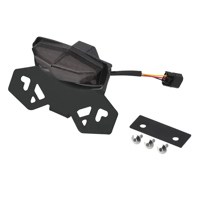 DRC Baklykt m/skiltholder, Smoke - CRF L CRF250/300L, Rally 