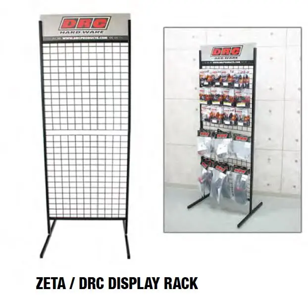DRC/ZETA Display Rack 70x190cm 