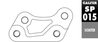 Galfer Brakett Adapter - Yamaha CYGNUS 125 &#216;260mm