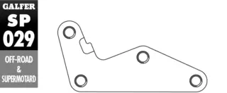 Galfer Brakett Adapter - Honda &#216;260mm