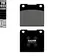 Galfer Bremseklosser, Semi-metall Anbefalt for urban/off-Road/Custom