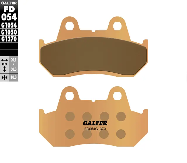 Galfer Bremseklosser, Sinter, Gate Kvalitet for gatesykler og custom 