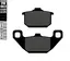 Galfer Bremseklosser, Semi-metall Anbefalt for urban/off-Road/Custom