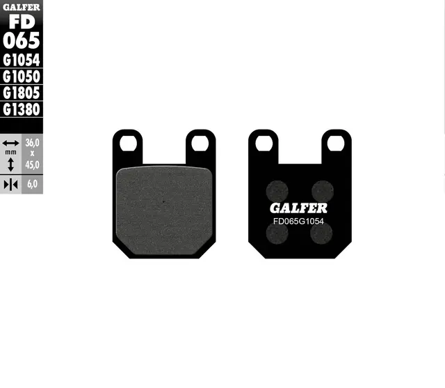 Galfer Bremseklosser, Semi-metall Anbefalt for urban/off-Road/Custom 