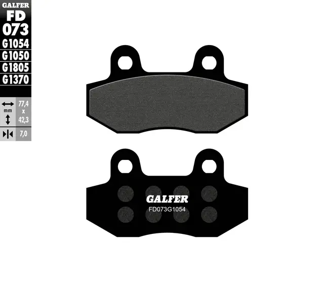 Galfer Bremseklosser, Semi-metall Anbefalt for urban/off-Road/Custom 