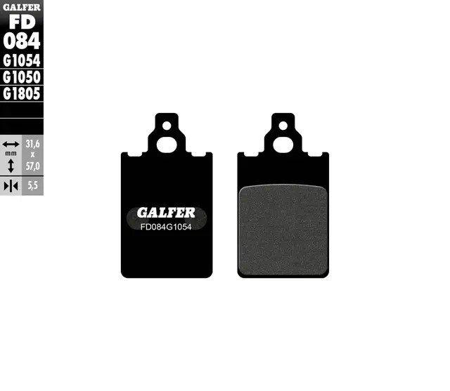 Galfer Bremseklosser, Semi-metall Anbefalt for urban/off-Road/Custom 