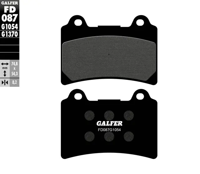 Galfer Bremseklosser, Semi-metall Anbefalt for urban/off-Road/Custom 